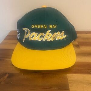 Vintage Green Bay Packers Sports Specialties Hat 
Excellent condition